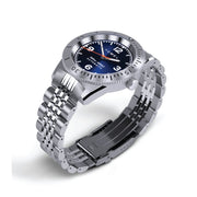 Hemel Sea Dart Automatic Dive Watch with Blue Dial Crown