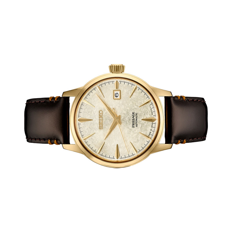 Seiko Presage Cocktail Time Limited Edition Star Bar Watch with Frost Dial #SRPH78 Side