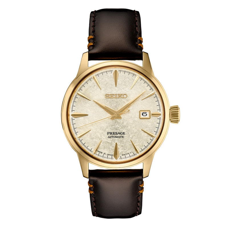 Seiko Presage Cocktail Time Limited Edition Star Bar Watch with Frost Dial #SRPH78 Zoom