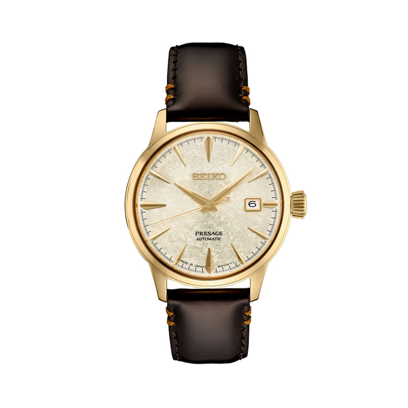 Seiko Presage Cocktail Time Limited Edition Star Bar Watch with Frost Dial #SRPH78