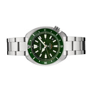 Seiko Prospex SRPH15 Land Tortoise with Green Dial Side View