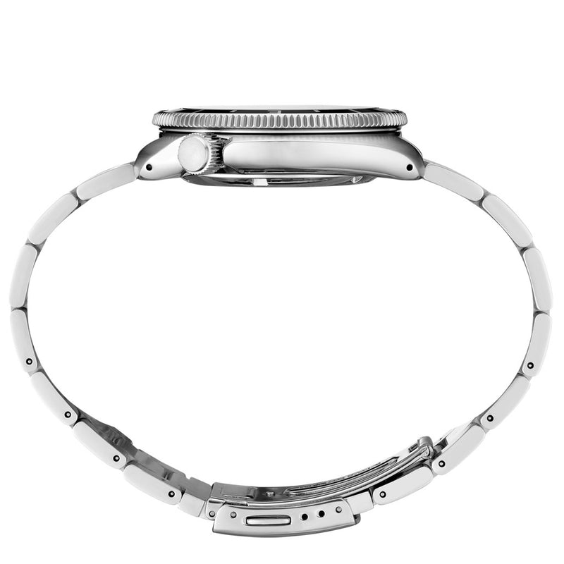 Seiko Prospex SRPH17 Land Tortoise with Black Dial Crown View