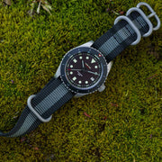 Lum-Tec Solar Powered Military Watch with 39mm Bead Blasted Case #SM-1 Lifestyle