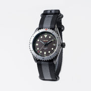 Lum-Tec Solar Powered Military Watch with 39mm Titanium Carbide Bead Blasted Case #SM-2