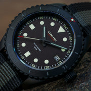 Lum-Tec Solar Powered Military Watch with 39mm Titanium Carbide Bead Blasted Case #SM-3 Lifestyle