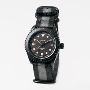 Lum-Tec Solar Powered Military Watch with 39mm Titanium Carbide Bead Blasted Case #SM-3 zoom