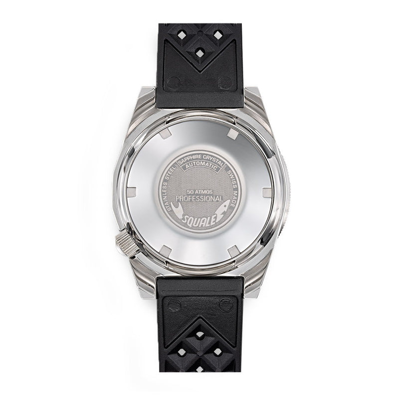 Squale 500 Meter Profondo Blue Ray Dive Watch with Ombre Dial #1521PROFD.HT back
