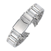Squale SUB-39 Stainless Steel Bracelet with Diver's Extension #CINSSSUB22 Tilt