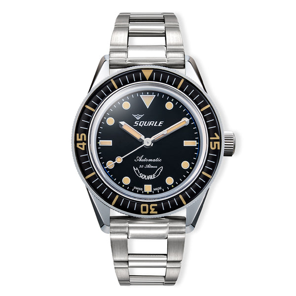 Squale SUB-37 Legend Dive Watch #SUB-37BKBK.AC