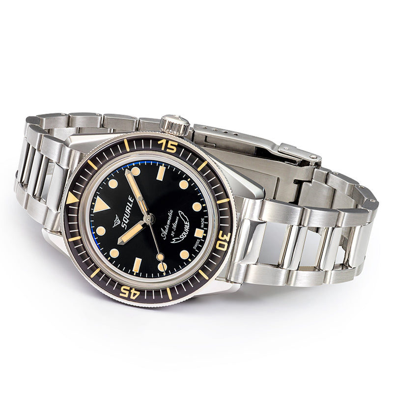 Squale SUB-37 Legend Dive Watch #SUB-37BKBK.AC