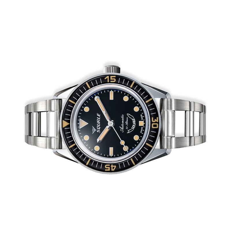 Squale SUB-37 Legend Dive Watch #SUB-37BKBK.AC