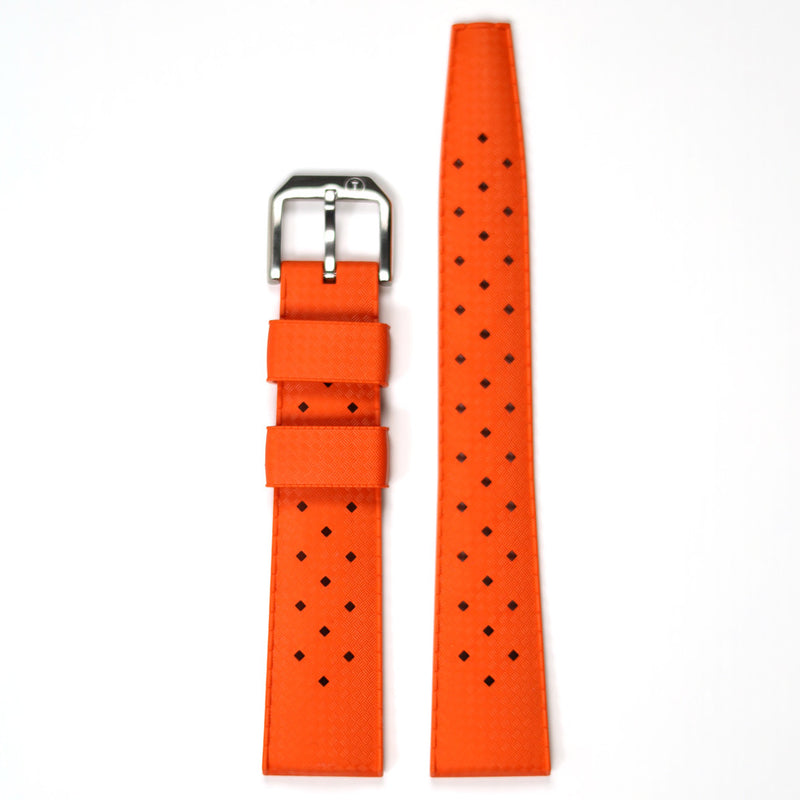 TROPIC Vulcanized Rubber Dive Strap in Orange #TROP-03
