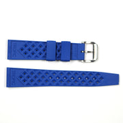 TROPIC Vulcanized Rubber Dive Strap in Royal Blue #TROP-08 back