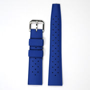 TROPIC Vulcanized Rubber Dive Strap in Royal Blue #TROP-08 front