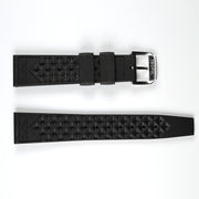 TROPIC Vulcanized Rubber Dive Strap in Black #TROP-01
