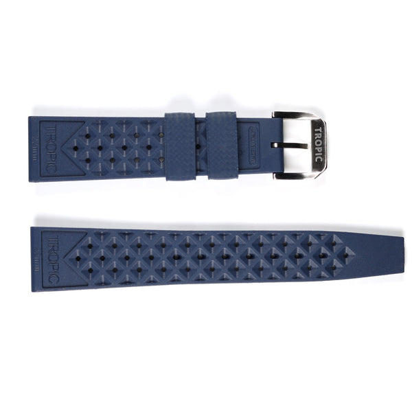 TROPIC Vulcanized Rubber Dive Strap in Navy Blue #TROP-02