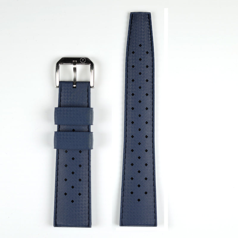 TROPIC Vulcanized Rubber Dive Strap in Navy Blue #TROP-02