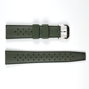 TROPIC Vulcanized Rubber Dive Strap in Green #TROP-04