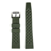 TROPIC Vulcanized Rubber Dive Strap in Green #TROP-04