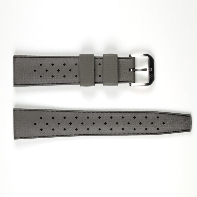 TROPIC Vulcanized Rubber Dive Strap in Anthracite #TROP-05