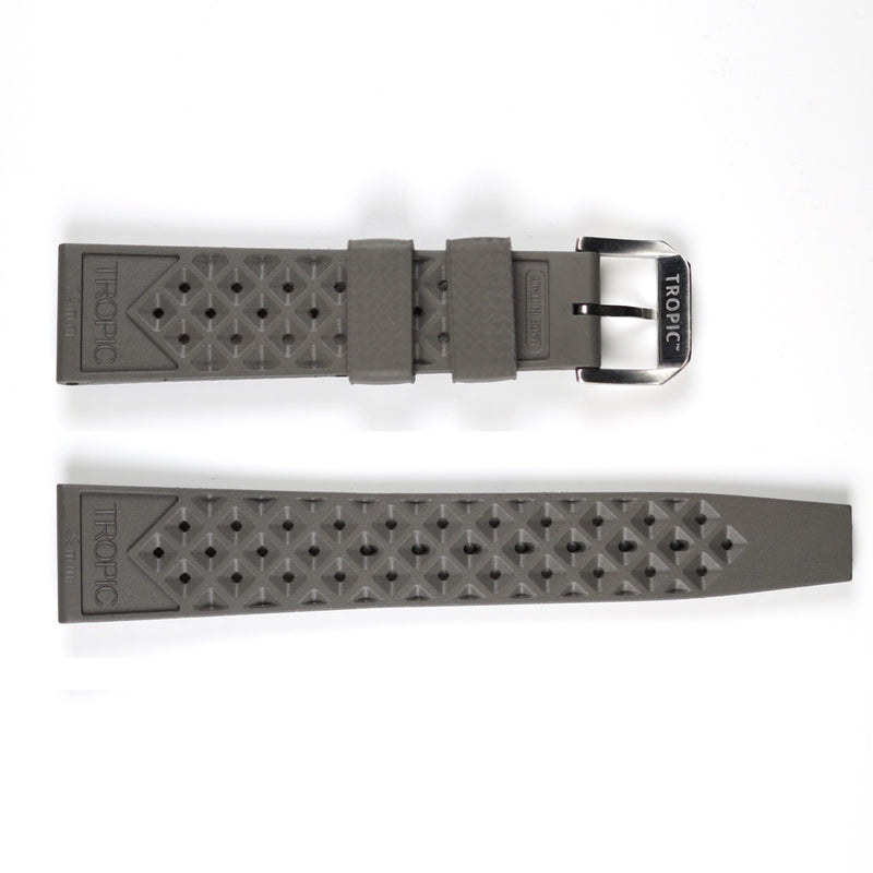 TROPIC Vulcanized Rubber Dive Strap in Anthracite #TROP-05