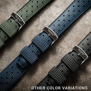 TROPIC Vulcanized Rubber Dive Strap in Anthracite #TROP-05