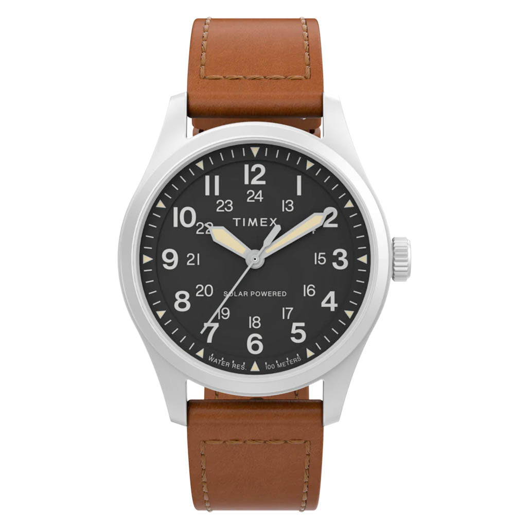 Timex Expedition Field Post Solar 36mm Eco-Friendly Leather Strap