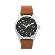 Timex Expedition Field Post Solar 36mm Eco-Friendly Leather Strap Watch #TW2V00200
