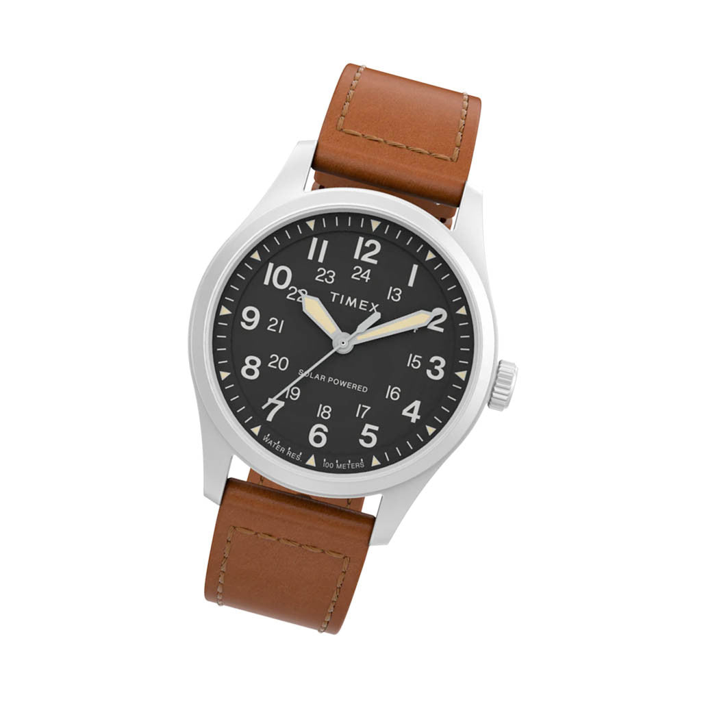 Timex Expedition Field Post Solar 36mm Eco-Friendly Leather Strap