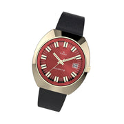 Timex Q Timex 1972 Reissue 43x39mm Leather Strap #TW2V25400