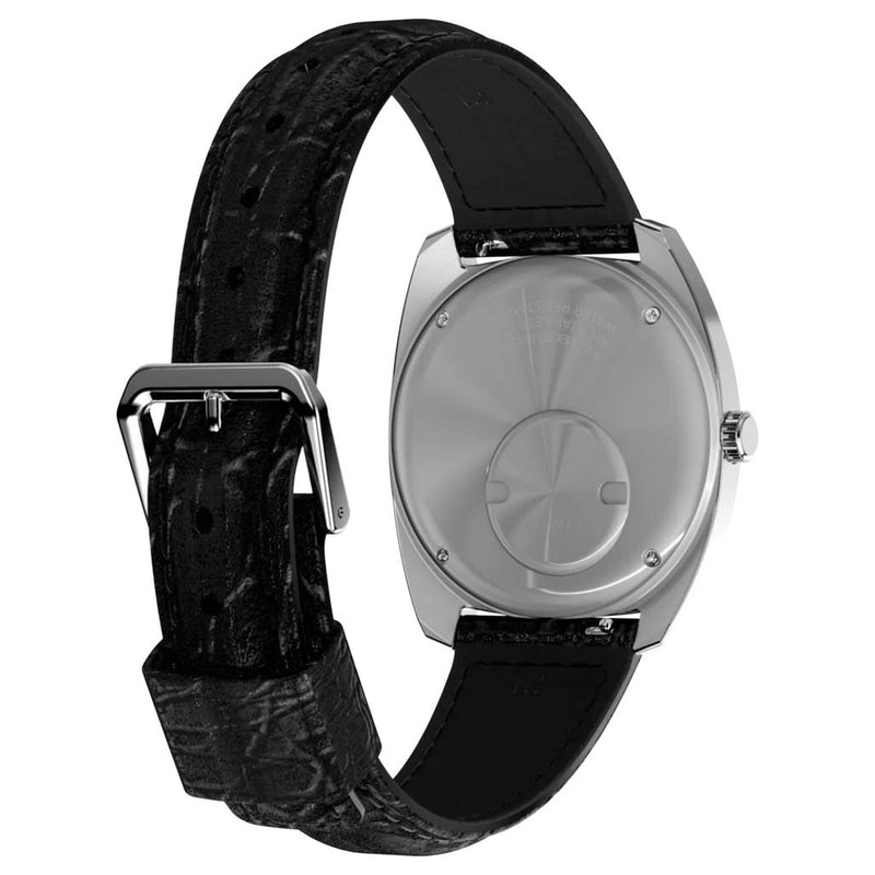 Timex Q Timex 1978 Day Date 37.5mm Leather Strap Watch #TW2W44700