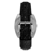 Timex Q Timex 1978 Day Date 37.5mm Leather Strap Watch #TW2W44700