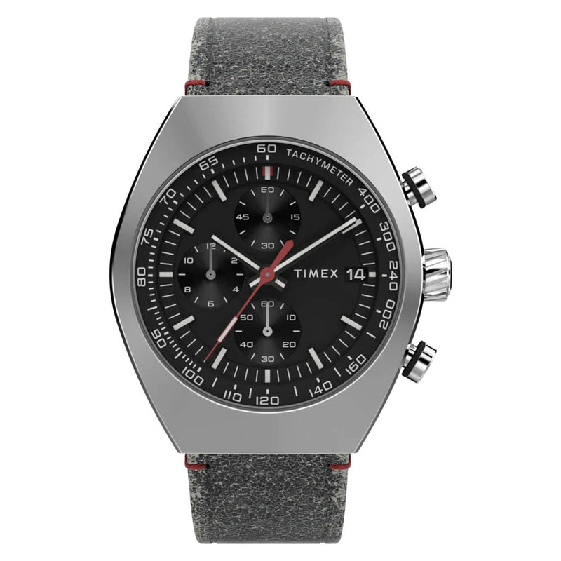 Timex Legacy Tonneau 42mm Leather Strap Watch #TW2W50000