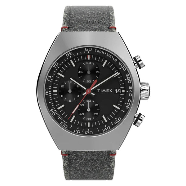 Timex Legacy Tonneau 42mm Leather Strap Watch #TW2W50000