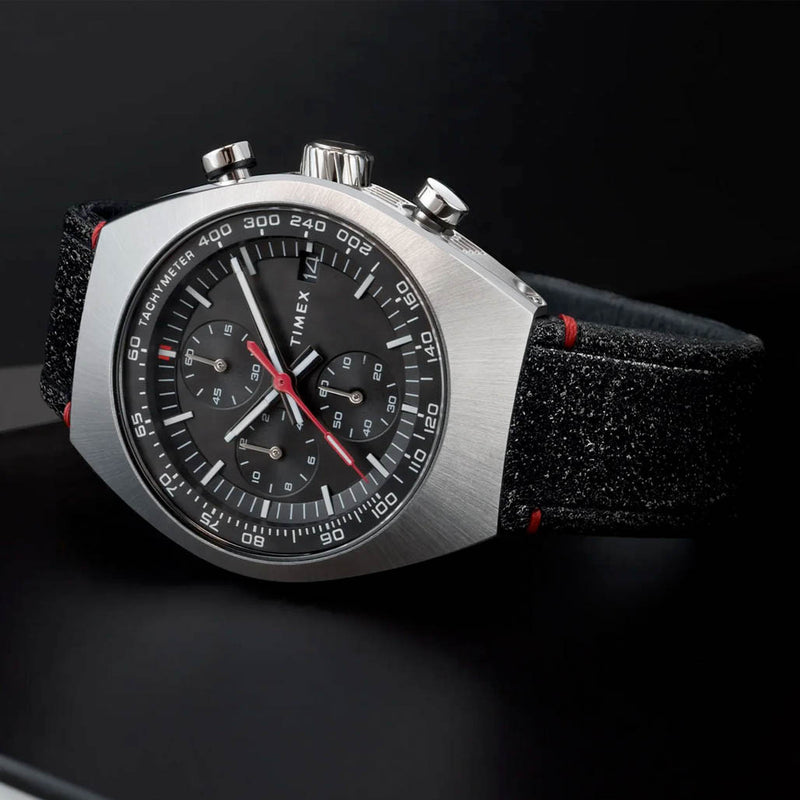 Timex Legacy Tonneau 42mm Leather Strap Watch #TW2W50000