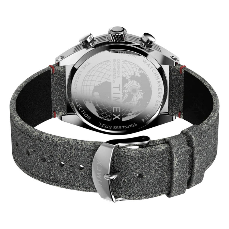 Timex Legacy Tonneau 42mm Leather Strap Watch #TW2W50000
