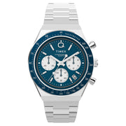 Timex Q Chronograph 40mm Stainless Steel Bracelet Watch #TW2W51600
