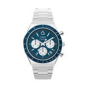 Timex Q Chronograph 40mm Stainless Steel Bracelet Watch #TW2W51600