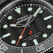 Timex Deepwater Reef 200 41mm Synthetic Rubber Strap Watch #TW2W74700