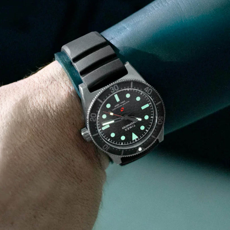 Timex Deepwater Reef 200 41mm Synthetic Rubber Strap Watch #TW2W74700