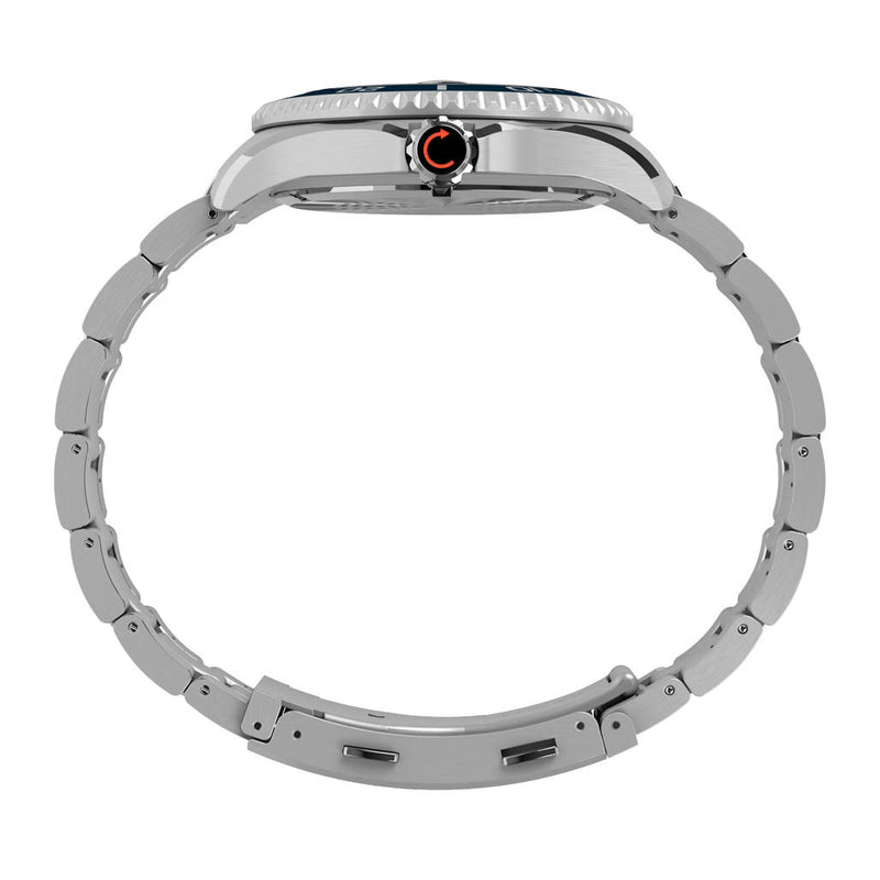Timex Deepwater Meridian 200 44mm Stainless Steel Bracelet Watch #TW2W81900