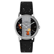 Timex x Peanuts® Marlin® Hand-Wound Space 34mm Leather Strap Watch #TW2W89700