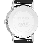 Timex x Peanuts® Marlin® Hand-Wound Space 34mm Leather Strap Watch #TW2W89700