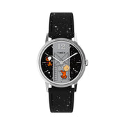 Timex x Peanuts® Marlin® Hand-Wound Space 34mm Leather Strap Watch #TW2W89700