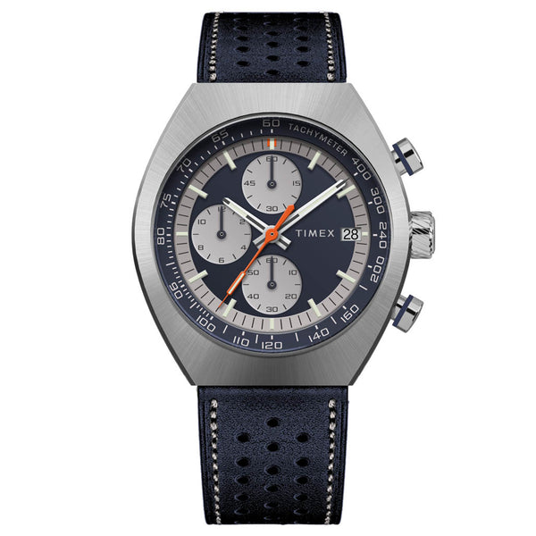 Timex Legacy Tonneau 42mm Leather Strap Watch #TW2W93500