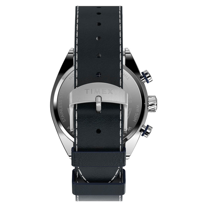 Timex Legacy Tonneau 42mm Leather Strap Watch #TW2W93500