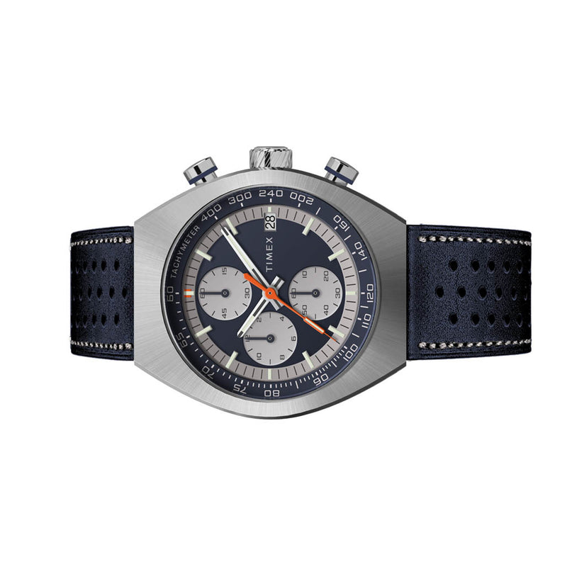 Timex Legacy Tonneau 42mm Leather Strap Watch #TW2W93500