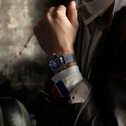 Timex Marlin® Chronograph Tachymeter 40mm Leather Strap Watch #TW2W99000