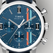 Timex Marlin® Chronograph Tachymeter 40mm Leather Strap Watch #TW2W99000