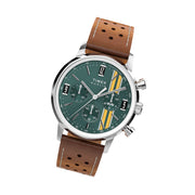 Timex Marlin® Chronograph Tachymeter 40mm Leather Strap Watch #TW2W99100
